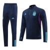 Argentinien 3 Stars Quarter Zip Royal Training Sweatshirts 2022-23 Blaue Für Herren